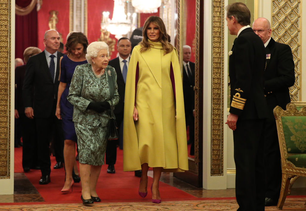 Мелания Трамп встретилась с королевой Елизаветой II 